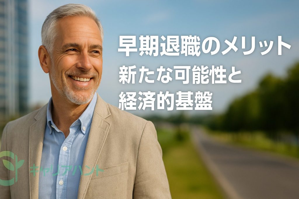 早期退職のメリット:新たな可能性と経済的基盤