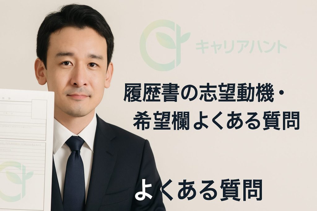 Q&A:履歴書の志望動機・希望欄に関するよくある質問