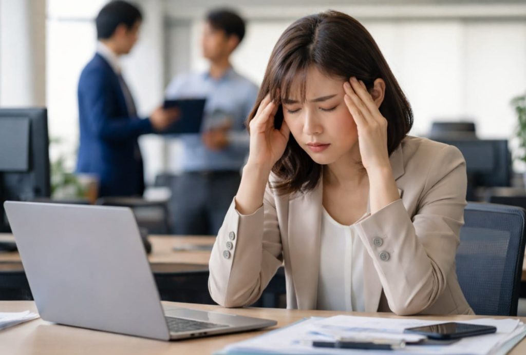 仕事でイライラする原因とは?