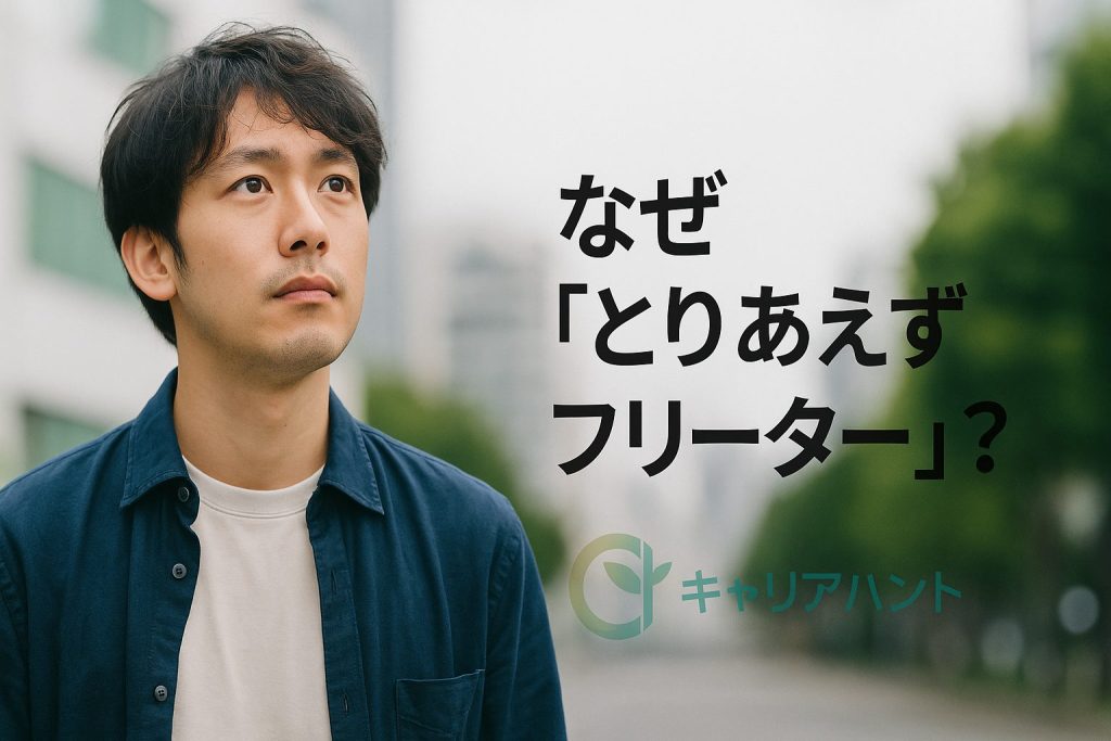 なぜ「とりあえずフリーター」?